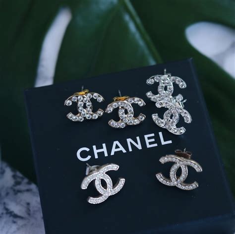 chanel ohrringe cc fake